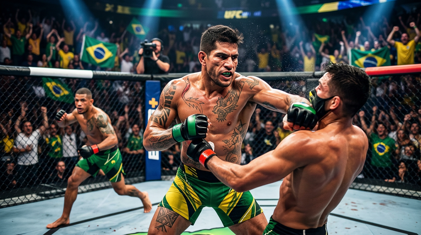 UFC: Os Brasileiros que Prometem Dominar o Octógono em 2026