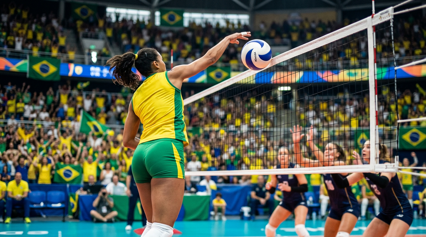 Vôlei e o Domínio Brasileiro: A trajetória de uma potência mundial