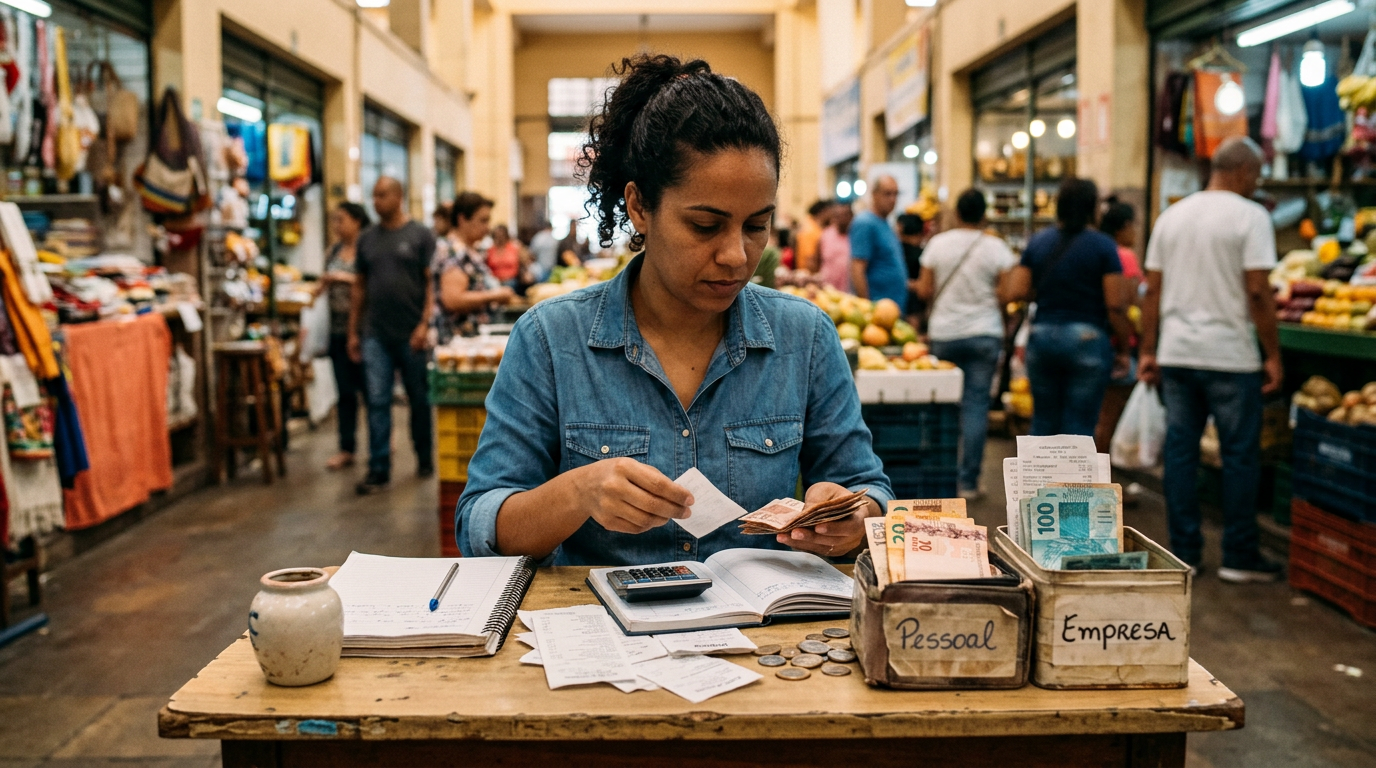 Como separar conta pessoal e conta da empresa no MEI: Guia de Organização Financeira
