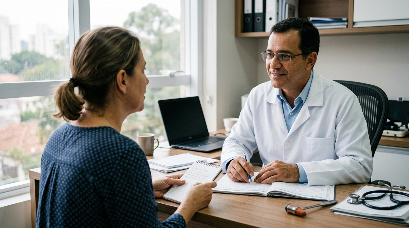 Check-up anual: o que conversar com seu médico para garantir sua saúde
